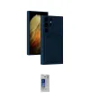 ieg™ Galaxy S24 Ultra Kılıf Vadi Çizgi Prime - Siyah Durable Full Glue Curved Hayalet Cam