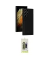 ieg™ Galaxy S24 Ultra Kılıf Vadi Çizgi Prime - Siyah Joko Magic 5D Hayalet Cam