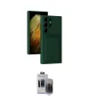 ieg™ Galaxy S24 Ultra Kılıf Vadi Çizgi Prime - Siyah Vanessa Magic Hayalet Cam