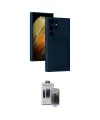 ieg™ Galaxy S24 Ultra Kılıf Vadi Çizgi Prime - Siyah Vanessa Magic Hayalet Cam