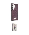 ieg™ Galaxy S24 Ultra Kılıf Vadi Klasik Serisi - Siyah Bilvis 3D Cam Ekran Koruyucu