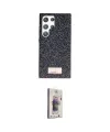 ieg™ Galaxy S24 Ultra Kılıf Vadi Klasik Serisi - Siyah Bilvis 3D Cam Ekran Koruyucu