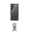 ieg™ Galaxy S24 Ultra Kılıf Vadi Minimal - Siyah Polymer Nano Ekran Koruyucu