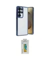 ieg™ Galaxy S24 Ultra Kılıf Vadi Minimal - Siyah Polymer Nano Ekran Koruyucu