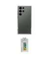 ieg™ Galaxy S24 Ultra Kılıf Vadi Minimal - Siyah Polymer Nano Ekran Koruyucu