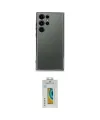 ieg™ Galaxy S24 Ultra Kılıf Vadi Minimal - Siyah Polymer Nano Ekran Koruyucu