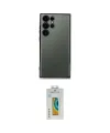 ieg™ Galaxy S24 Ultra Kılıf Vadi Minimal - Siyah Polymer Nano Ekran Koruyucu