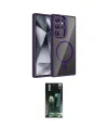 ieg™ Galaxy S24 Ultra Kılıf Yadigar Asil Koleksiyonu - Şeffaf 360 Full Body Arka Koruyucu