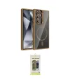 ieg™ Galaxy S24 Ultra Kılıf Yadigar Asil Koleksiyonu - Siyah Joko Magic 5D Hayalet Cam
