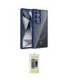ieg™ Galaxy S24 Ultra Kılıf Yadigar Asil Koleksiyonu - Siyah Joko Magic 5D Hayalet Cam