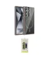 ieg™ Galaxy S24 Ultra Kılıf Yadigar Asil Koleksiyonu - Siyah Joko Magic 5D Hayalet Cam