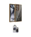 ieg™ Galaxy S24 Ultra Kılıf Yadigar Asil Koleksiyonu - Siyah Vanessa Magic Hayalet Cam