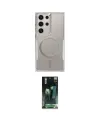 ieg™ Galaxy S24 Ultra Kılıf Yadigar Klasik Özel Seri - Siyah 360 Mat Full Body Arka Koruyucu