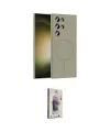 ieg™ Galaxy S24 Ultra Kılıf Yankı Form Serisi - Siyah Bilvis 3D Cam Ekran Koruyucu