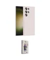 ieg™ Galaxy S24 Ultra Kılıf Yankı Form Serisi - Siyah Bilvis 3D Cam Ekran Koruyucu