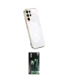 ieg™ Galaxy S24 Ultra Kılıf Yankı Serisi - Şeffaf 360 Full Body Arka Koruyucu