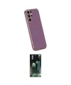 ieg™ Galaxy S24 Ultra Kılıf Yankı Serisi - Şeffaf 360 Full Body Arka Koruyucu