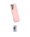 ieg™ Galaxy S24 Ultra Kılıf Yankı Serisi - Siyah Durable Full Glue Curved Cam