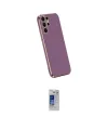 ieg™ Galaxy S24 Ultra Kılıf Yankı Serisi - Siyah Durable Full Glue Curved Hayalet Cam