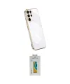 ieg™ Galaxy S24 Ultra Kılıf Yankı Serisi - Siyah Polymer Nano Ekran Koruyucu