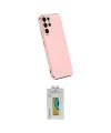 ieg™ Galaxy S24 Ultra Kılıf Yankı Serisi - Siyah Polymer Nano Ekran Koruyucu
