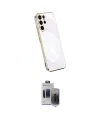 ieg™ Galaxy S24 Ultra Kılıf Yankı Serisi - Siyah Vanessa Magic Hayalet Cam