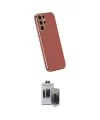 ieg™ Galaxy S24 Ultra Kılıf Yankı Serisi - Siyah Vanessa Magic Hayalet Cam