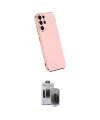 ieg™ Galaxy S24 Ultra Kılıf Yankı Serisi - Siyah Vanessa Magic Hayalet Cam