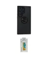ieg™ Galaxy S24 Ultra Kılıf Yörünge Çizgi - Siyah Polymer Nano Ekran Koruyucu