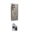 ieg™ Galaxy S24 Ultra Kılıf Zirve Doku Prime - Siyah Vanessa Magic Hayalet Cam