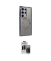 ieg™ Galaxy S24 Ultra Kılıf Zirve Doku Prime - Siyah Vanessa Magic Hayalet Cam
