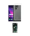 ieg™ Galaxy S24 Ultra Kılıf Zirve Doku - Şeffaf 360 Full Body Arka Koruyucu