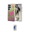 ieg™ Galaxy S24 Ultra Kılıf Zirve Modern Prime - Siyah Durable Full Glue Curved Hayalet Cam