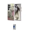 ieg™ Galaxy S24 Ultra Kılıf Zirve Modern Prime - Siyah Durable Full Glue Curved Hayalet Cam