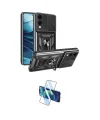 ieg™ Galaxy S25 Edge Kılıf Ahenk Klasik - Siyah 3D Antistatik Seramik Nano Ekran Koruyucu