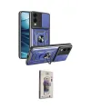 ieg™ Galaxy S25 Edge Kılıf Ahenk Klasik - Siyah Bilvis 3D Cam Ekran Koruyucu