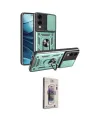 ieg™ Galaxy S25 Edge Kılıf Ahenk Klasik - Siyah Bilvis 3D Cam Ekran Koruyucu
