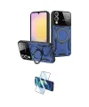 ieg™ Galaxy S25 Edge Kılıf Kıvılcım Modern Serisi - Siyah 3D Antistatik Cam Ekran Koruyucu