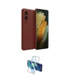 ieg™ Galaxy S25 Edge Kılıf Kozmos Yansıma Özel Seri - Siyah 3D Antistatik Cam Ekran Koruyucu