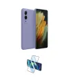 ieg™ Galaxy S25 Edge Kılıf Kozmos Yansıma Özel Seri - Siyah 3D Antistatik Cam Ekran Koruyucu