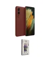 ieg™ Galaxy S25 Edge Kılıf Kozmos Yansıma Özel Seri - Siyah Bilvis 3D Cam Ekran Koruyucu