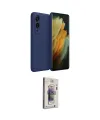 ieg™ Galaxy S25 Edge Kılıf Kozmos Yansıma Özel Seri - Siyah Bilvis 3D Cam Ekran Koruyucu