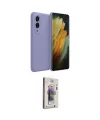 ieg™ Galaxy S25 Edge Kılıf Kozmos Yansıma Özel Seri - Siyah Bilvis 3D Cam Ekran Koruyucu
