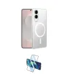 ieg™ Galaxy S25 Edge Kılıf Kutup Minimal - Siyah 3D Antistatik Cam Ekran Koruyucu