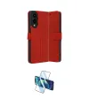 ieg™ Galaxy S25 Edge Kılıf Siluet Işık Serisi - Siyah 3D Antistatik Cam Ekran Koruyucu