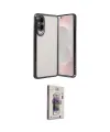ieg™ Galaxy S25 Edge Kılıf Vadi Minimal - Siyah Bilvis 3D Cam Ekran Koruyucu