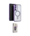 ieg™ Galaxy S25 Edge Kılıf Zirve Doku Prime - Siyah Bilvis 3D Cam Ekran Koruyucu
