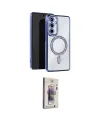 ieg™ Galaxy S25 Edge Kılıf Zirve Doku Prime - Siyah Bilvis 3D Cam Ekran Koruyucu
