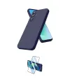 ieg™ Galaxy S25 FE Kılıf Ahenk Serisi - Siyah 3D Antistatik Cam Ekran Koruyucu