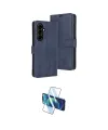 ieg™ Galaxy S25 FE Kılıf Siluet Işık Serisi - Siyah 3D Antistatik Cam Ekran Koruyucu